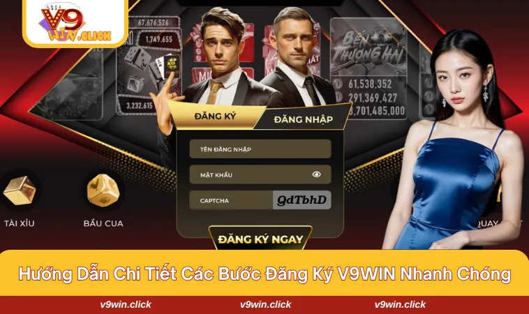 Từng bước tạo tài khoản vô cùng dễ dàng