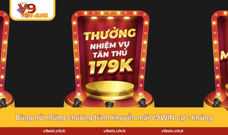 V9WIN luôn đem đến nhiều ưu đãi cho người chơi và ngay từ khi là hội viên
