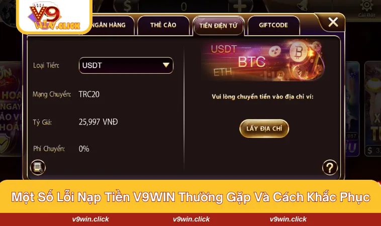 Một vài lỗi thường gặp và cách khắc phục khi thực hiện